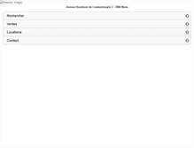 Tablet Screenshot of allinvest.be